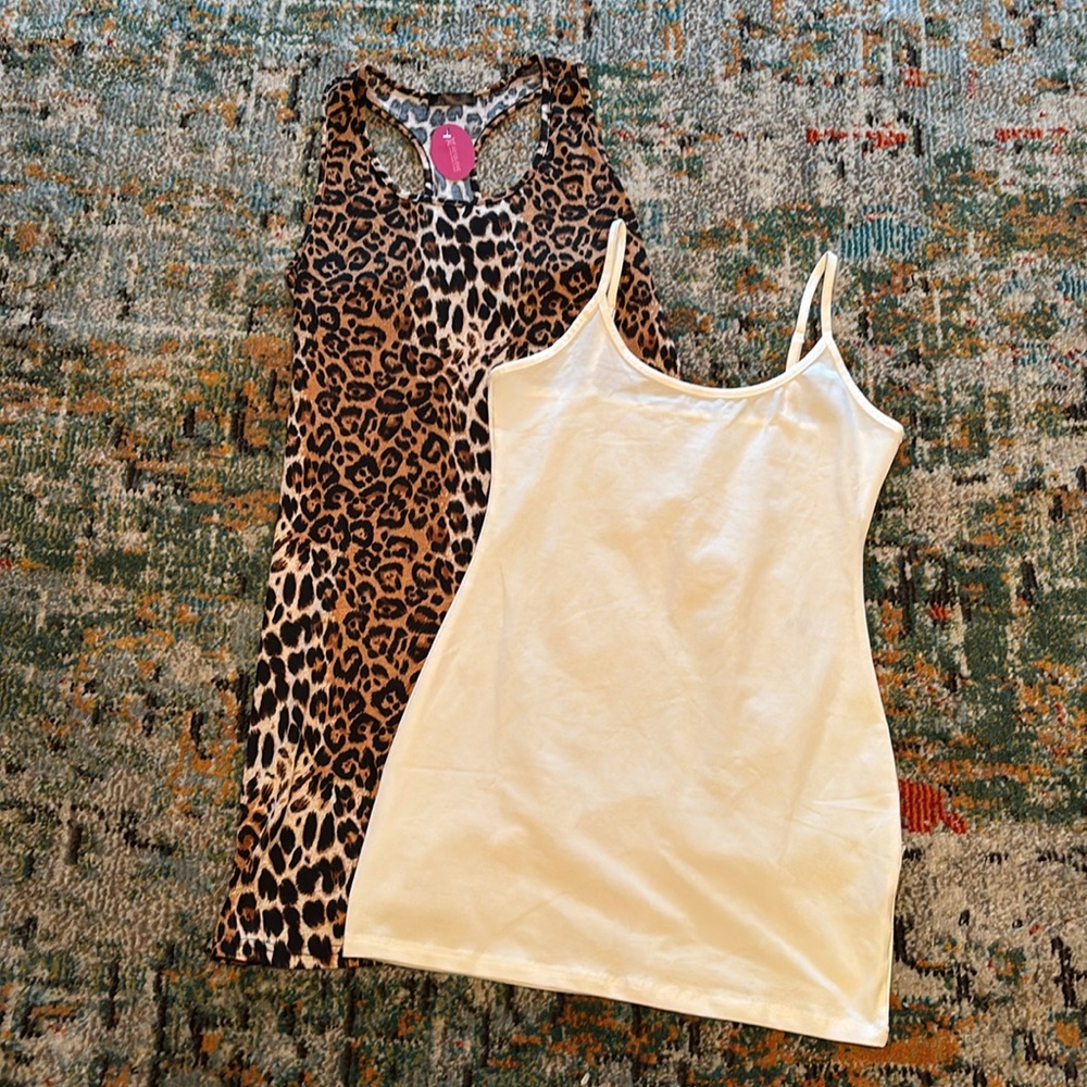 🆕AVIDLOVE Slip Dress And Racerback Dress, Size Medium